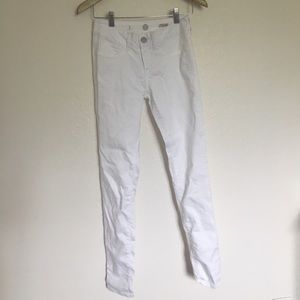 white skinny jeans